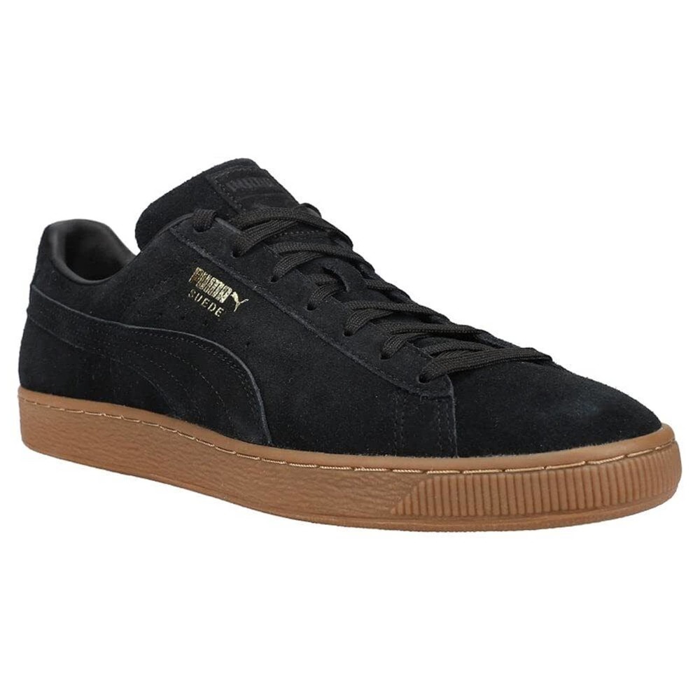 PUMA Suede Gum Casual Shoes in Black/Black US 12